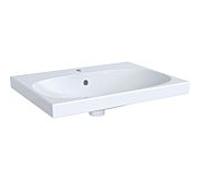 Geberit Acanto lavabo 500621012 65 x 48,2 cm, avec trou pour robinetterie, avec trop-plein, blanc