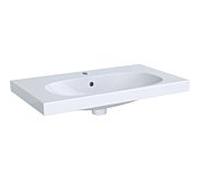 Geberit Lavabo Acanto 75 x 42 cm – 1 trou, trop-plein, KeraTect, blanc 500.632.01.8