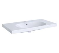 Geberit Lavabo Acanto 90 x 48,2 cm avec tablette 1 trou trop-plein Blanc 500.623.01.2