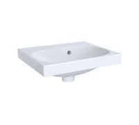 Geberit Acanto - Lave-mains 45x38 cm, avec trop-plein, sans trou pour robinetterie, blanc 504.636.01.1