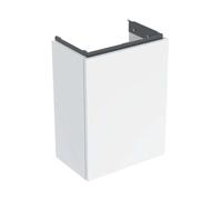 Geberit Acanto - Meuble-lavabo, 54x39x25 cm, 1 porte, charnières G/D, blanc brillant 503.001.01.1