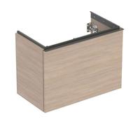 Geberit Acanto - Meuble pour lavabo, 74x54x42 cm, 2 tiroirs, chêne 503.009.JH.1
