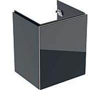 Geberit Acanto meuble sous-vasque 500608161 44,6x53,4x37,6 cm, verre noir - noir mat