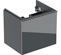 Geberit Acanto meuble sous-vasque 500609JK2 59,5x53,5x47,6 cm, lave en verre - lave mat