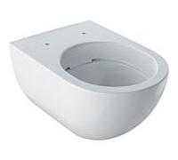 Geberit Acanto WC suspendu à fond creux 500600018 4,5 l, fermé, sans rebord, blanc KeraTect