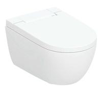 Geberit AquaClean Alba WC-douche - 37.5x56.5x40.5cm - sans bride de rinçage - rinçage profond - télécommande - KeraTect - blanc brillant 146.350.01.1