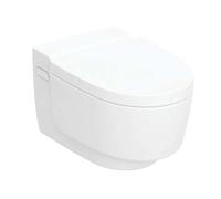 Geberit AquaClean - Bidet électronique Mera Classic avec céramique, suspendu, TurboFlush, SoftClosing, KeraTect, blanc 146.200.11.1