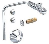 Geberit AquaClean kit de raccordement d'eau 147046001 pour raccordement d'eau sur le côté, pour système de toilettes complet