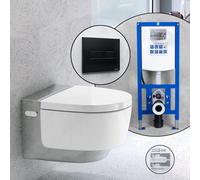 Geberit AquaClean Mera Classic Pack complet WC japonais et bâti-support neeos,, 146200211+16601BM#SET, Classic