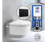 Geberit AquaClean Mera Classic Pack complet WC japonais et bâti-support neeos,, 146200211+16791BM#SET, Classic