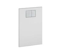 Geberit AquaClean - Plaque de recouvrement avec commande intégrée pour sièges de bidet, blanc alpin 115.322.11.1