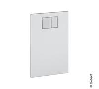 Geberit AquaClean Plaque design pour fixation sur réservoir de chasse encastré Geberit, 115322111,