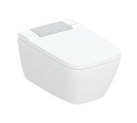 Geberit AquaClean Sela WC japonais suspendu Square avec TurboFlush, avec abattant WC, 146250011, Square