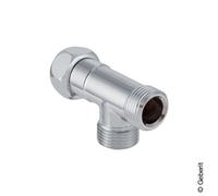 Geberit AquaClean Té de réglage avec filetage extérieur, 240003001,