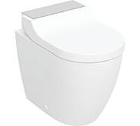 Geberit AquaClean Tuma WC système complet 146310FW1 avec support WC , profond, acier inoxydable brossé