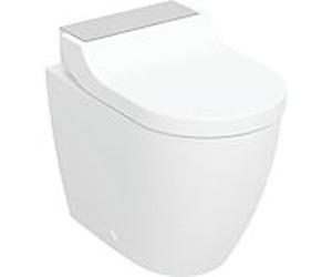 Geberit AquaClean Tuma WC système complet 146310FW1 avec support WC , profond, acier inoxydable brossé