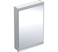 Geberit armoire à glace One 505801001 60x90x15cm, avec ComfortLight, porte 2000 , butée à droite, aluminium anodisé