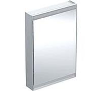 Geberit ONE - Armoire miroir avec éclairage LED, 60x90x15 cm, charnières à droite, en aluminium 505.811.00.1