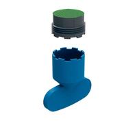 Geberit Bambini - Inverseur de débit d'eau pour robinet de lavabo, pivotant 571410000