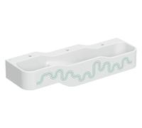 Geberit Geberit Aire de jeu/lavage Bambini 140 cm, 3 WP, prof. H L, vert / vert Quantité:1