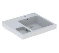 Geberit Bambini - Lavabo enfant 60x55 mm, avec trop-plein, avec trou pour robinetterie, blanc 162700000