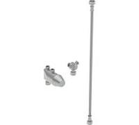 Geberit Bambini - Mini thermostat Bambini pour robinetterie de lavabo, chrome 599113000