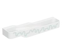 Geberit Bambini paysage de jeu et de lavage, L:180cm, 4 places de lavage, bassin plus profond à droite, sans trop-plein, 502978792, Couleur: blanc alpin / décor : vert forêt - vert clair / sans trou d
