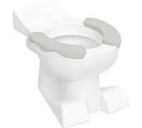 Geberit Bambini à poser au sol WC 212015000 blanc , 6 l, siège gris agate
