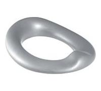 Geberit Bambini WC anneau de siège 573348000 pour les tout-petits, gris agate