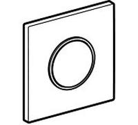 Geberit BetPl. HyTouch UR Sigma10 241915KL1 pour UR- Ctrl. à partir de 2009, blanc / sgl. - chromé