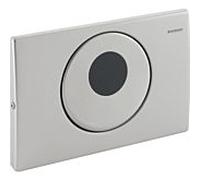 Geberit BetPl. Mambo IRBA, Inox 241477001 avec fenêtre de visualisation IR