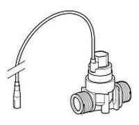 Geberit bloc de vannes pour contrôle d'urinoir 599062000 type 500