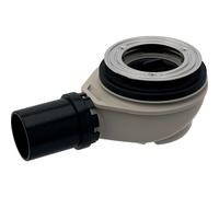 Geberit - Bonde de receveur de douche, d90, garde d'eau 50 mm 150.550.00.1