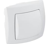 Geberit - Bouton poussoir manuel 240.571.11.1 pour chasse simple pneumatique