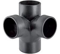 Geberit Branche d'angle courbée Silent db20 308083141 DN 90/90, 88,5 degrés, avec rayon intérieur