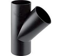 Geberit Branche Pe 368130161 DN 125/90, 45 degrés, PE-HD