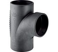 Geberit Branche courbée Silent db20 308089141 DN 90/90, 88,5 degrés, avec rayon intérieur