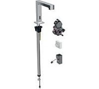 Geberit Brenta - Mitigeur de lavabo électronique, sans mélangeur, alimentation par le réseau, chrome 116.191.21.1