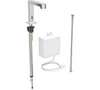 Geberit Brenta infrarouge mitigeur lavabo montage sur pied, fonctionnement sur secteur, boîtier de fonction AP, chromé brillant, sans mélangeur