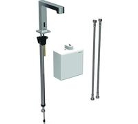 Geberit Brenta - Mitigeur de lavabo électronique, avec mélangeur, alimentation par le générateur, chrome 116.176.21.1