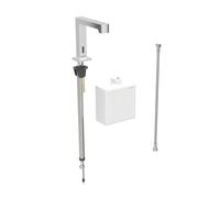 Geberit Brenta - Mitigeur de lavabo électronique, sans mélangeur, alimentation par le pile, chrome 116.173.21.1