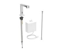 Geberit Brenta - Mitigeur de lavabo électronique, sans mélangeur, alimentation par le réseau, chrome 116.171.21.1
