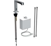 Geberit Brenta - Mitigeur de lavabo thermostatique électronique, alimentation secteur, chrome 116.177.21.1