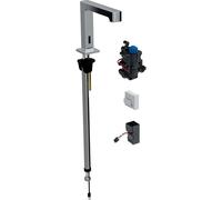 Geberit Brenta - Mitigeur de lavabo thermostatique électronique, alimentation secteur, chrome 116.197.21.1