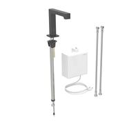 Geberit Brenta - Mitigeur électronique de lavabo, alimentation secteur, easy to clean,noir mat 116.172.14.1