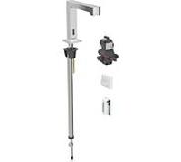 Geberit Brenta - Mitigeur de lavabo électronique, sans mélangeur, alimentation par le générateur, chrome 116.195.21.1