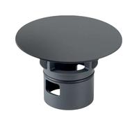 Geberit - Cache-bonde pour raccordement de lavabo Clou, noir mat 241.993.14.1