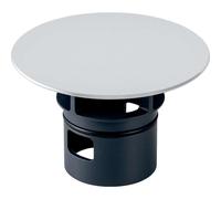 Geberit - Cache-bonde pour raccordement de lavabo Cloue, céramique blanche 241.993.01.1