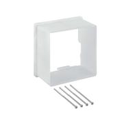 Geberit - Cache de montage brut pour commande de rinçage des urinoirs 115.832.00.1