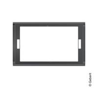 Geberit Cadre de recouvrement pour Sigma70 Chrome noir brillant 115.623.QC.1